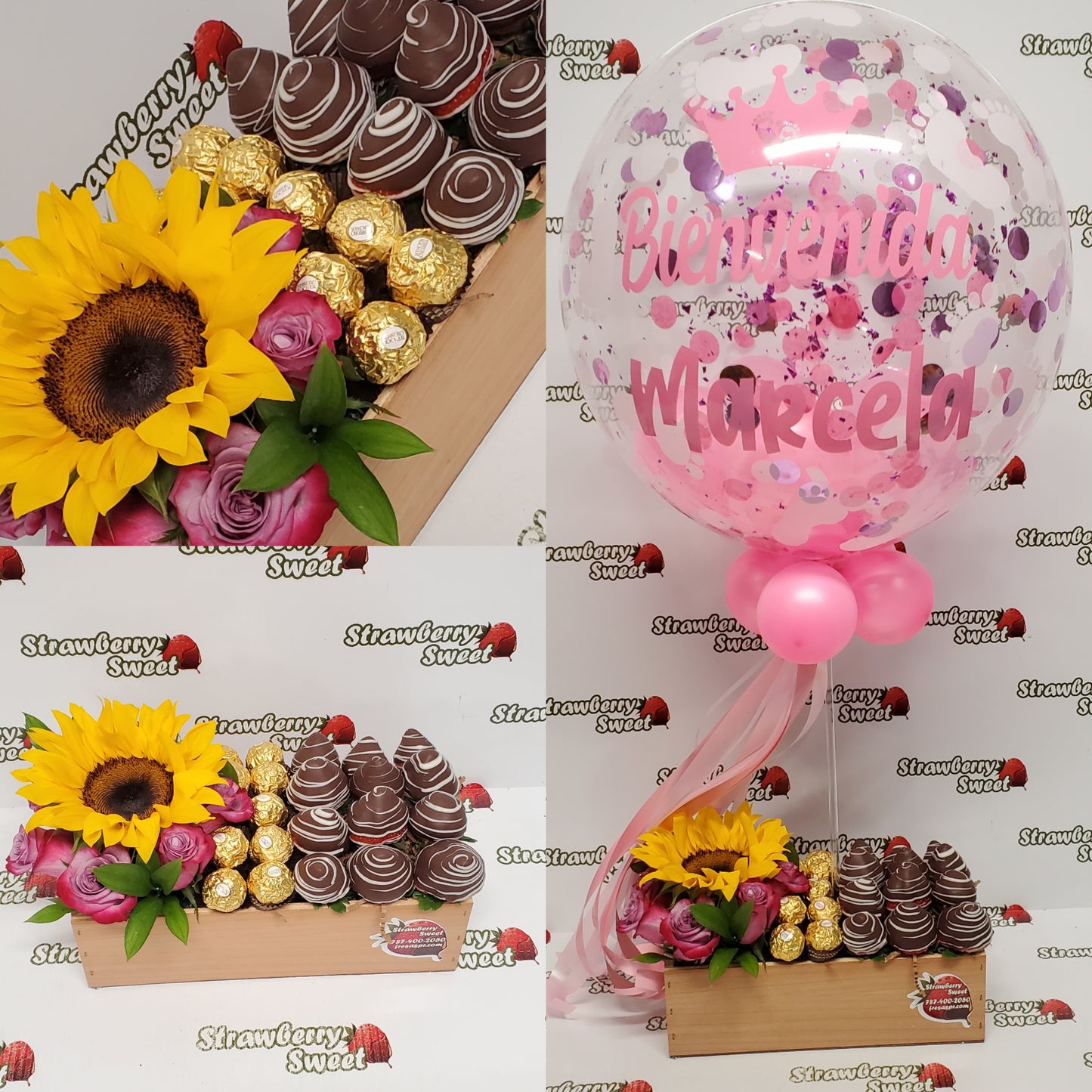 Combo 7. Lover Sun & Globo Personalizado